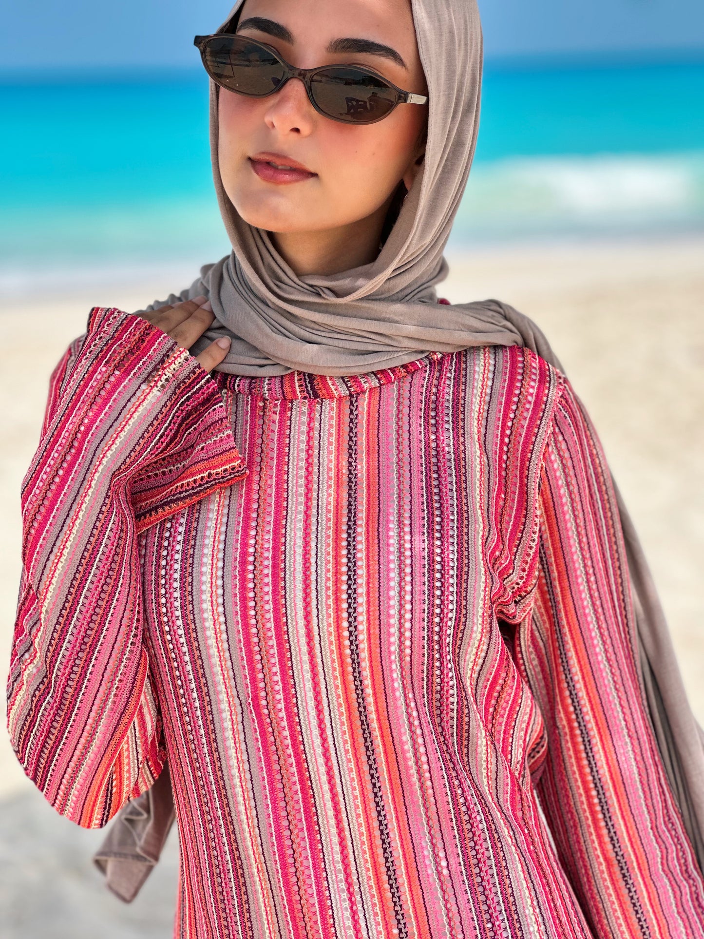 The knit dress