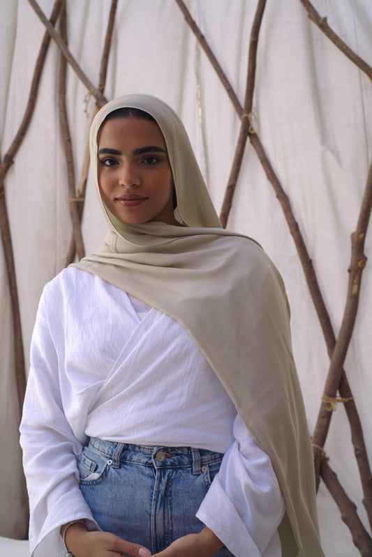 Barely Sage Woven Modal