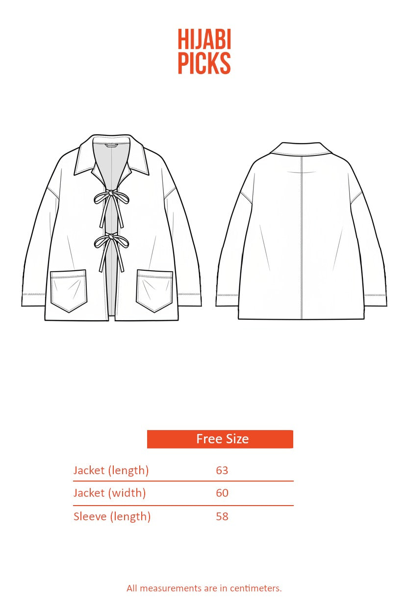 Bow Denim Jacket