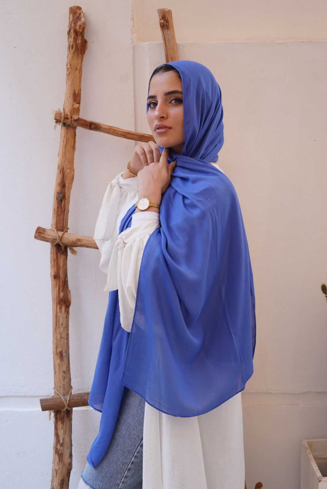 True Blue Woven Modal