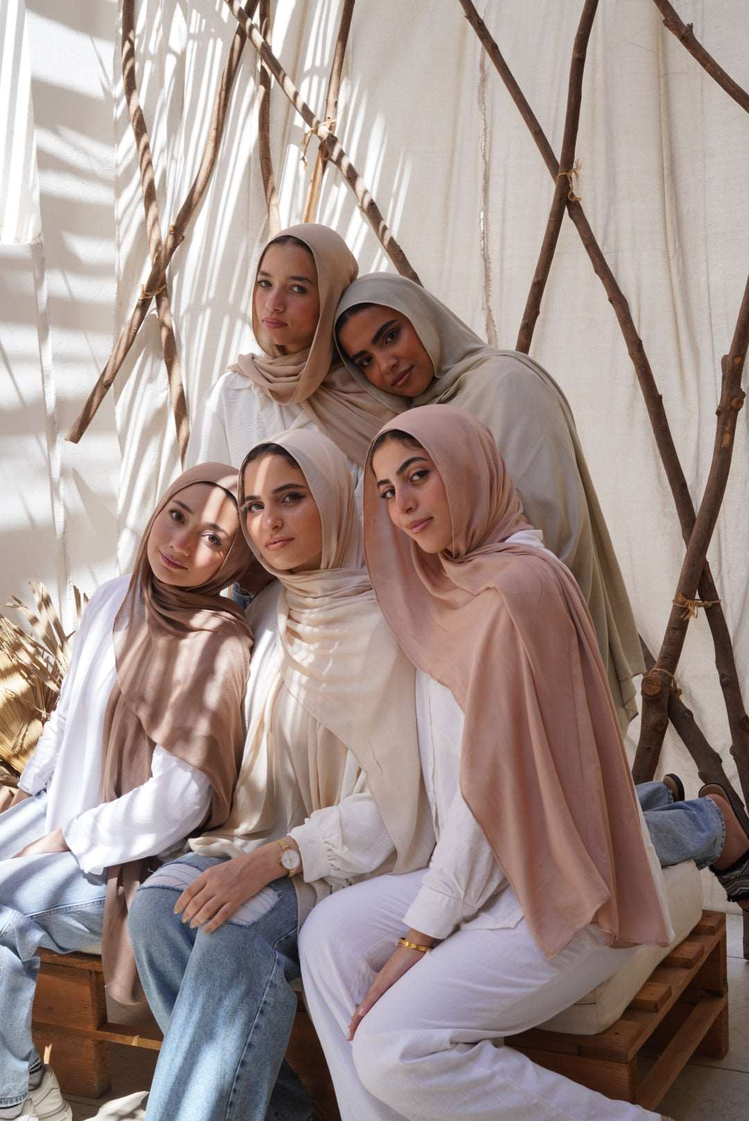 Sand Beige Woven Modal