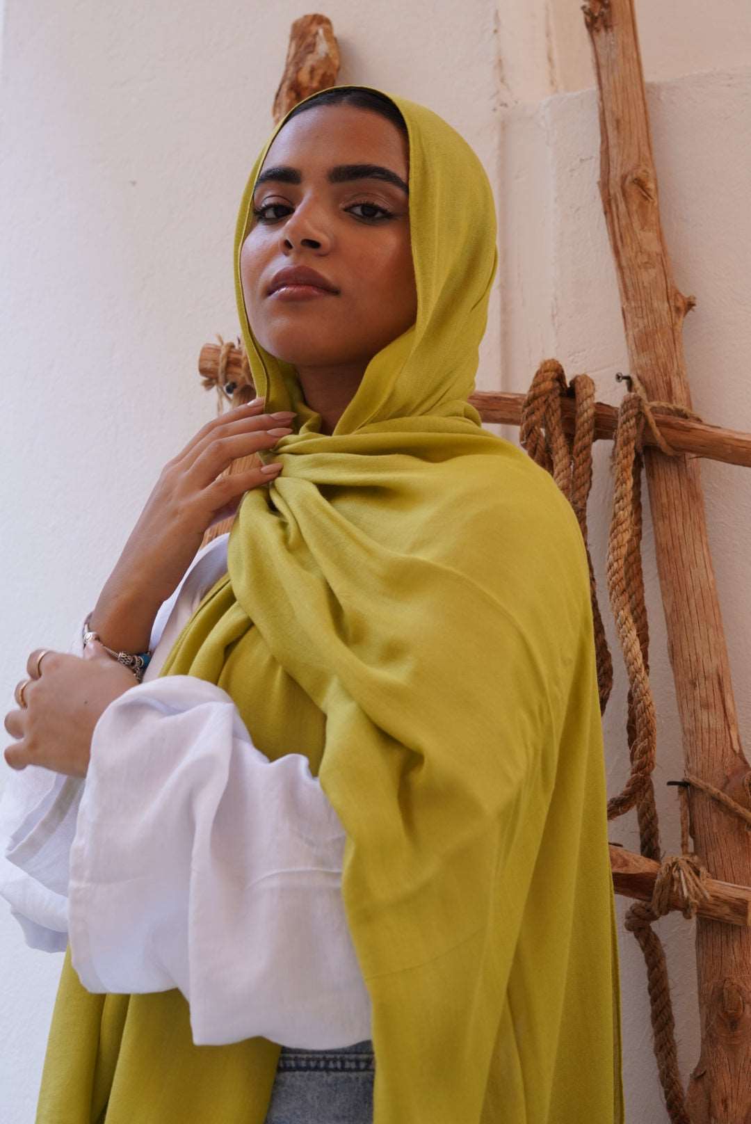 Lime Crush Woven Modal