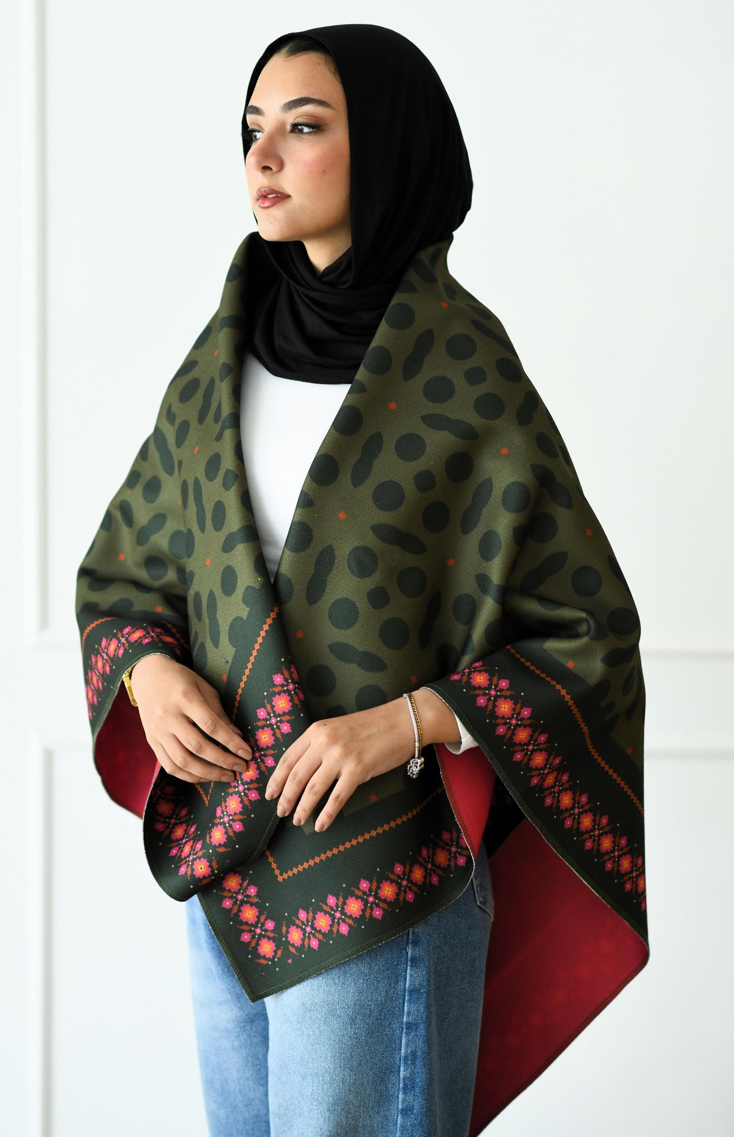 Alia wool shawl