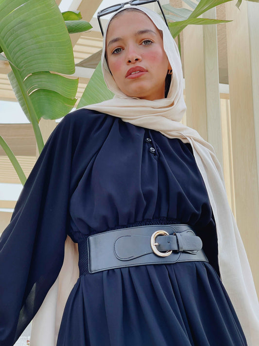 Eve Dress ~ Royal Black