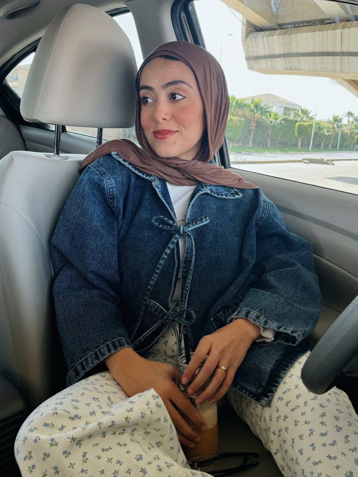Bow Denim Jacket