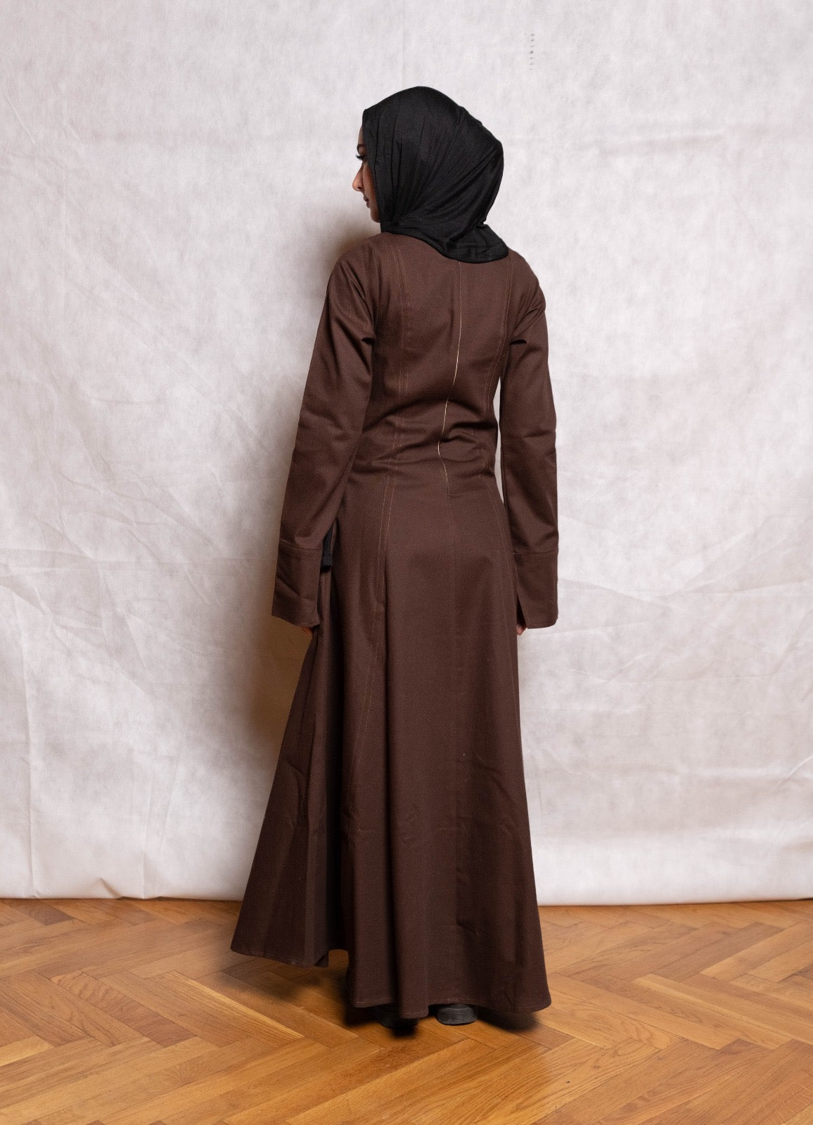 Timeless Ode Dress - Brown