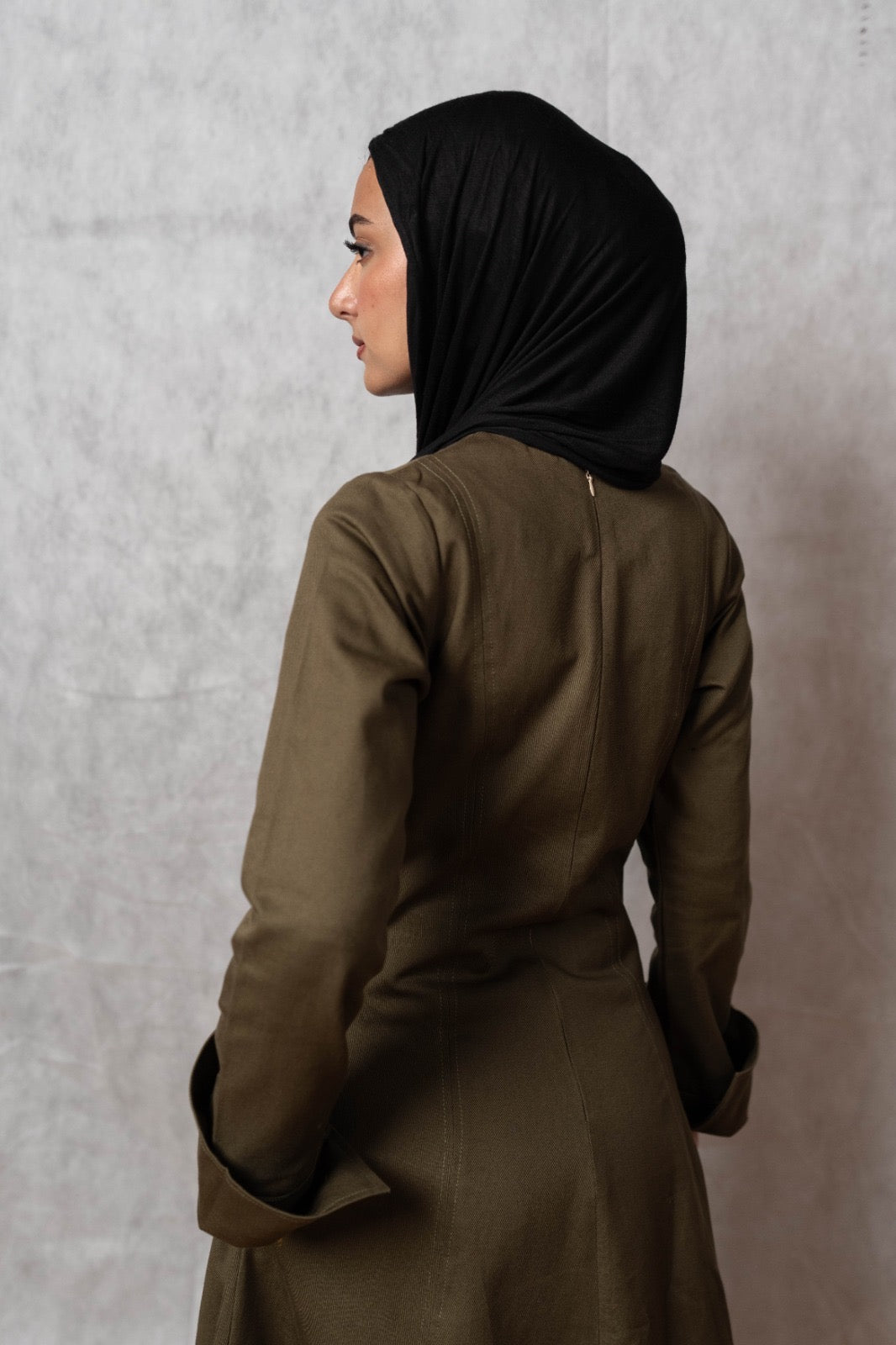 Timeless Ode Dress - Olive