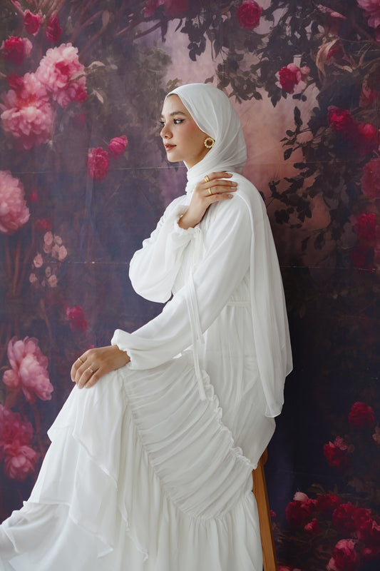 Grace dress in Bridal offwhite