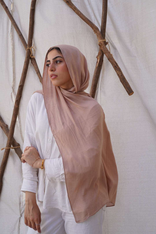 Blush Beige Woven Modal