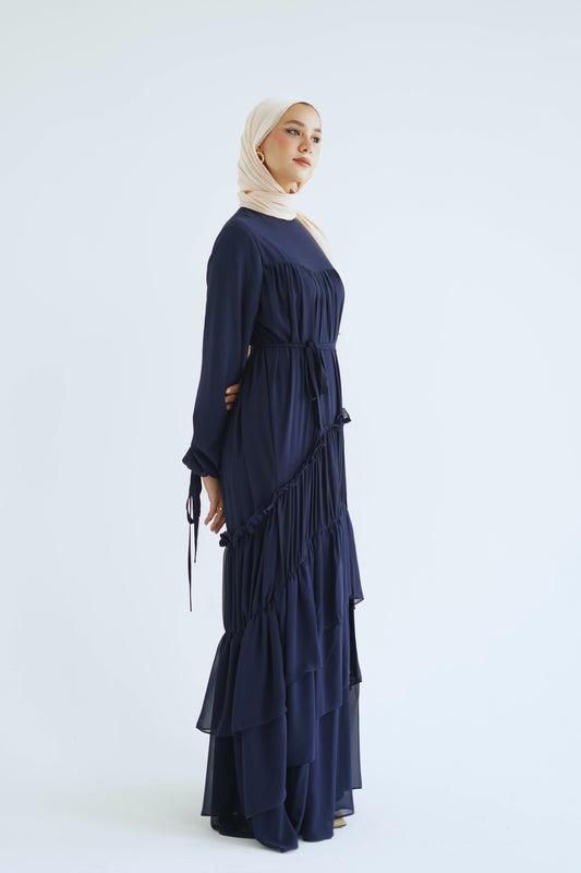 Grace dress in Navy