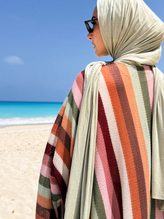 The multiway knit kimono