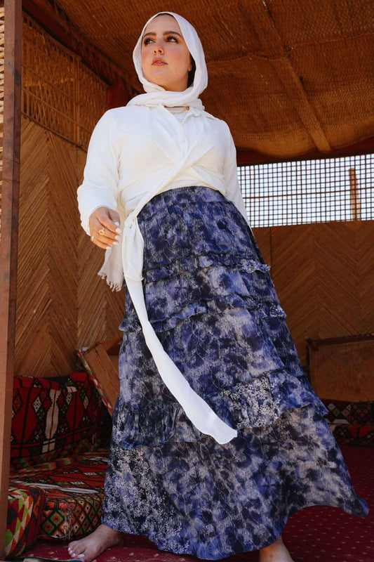 Gypsy Skirt- Bluish