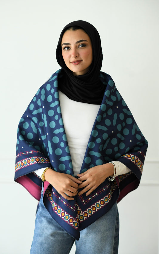 Tamara wool shawl