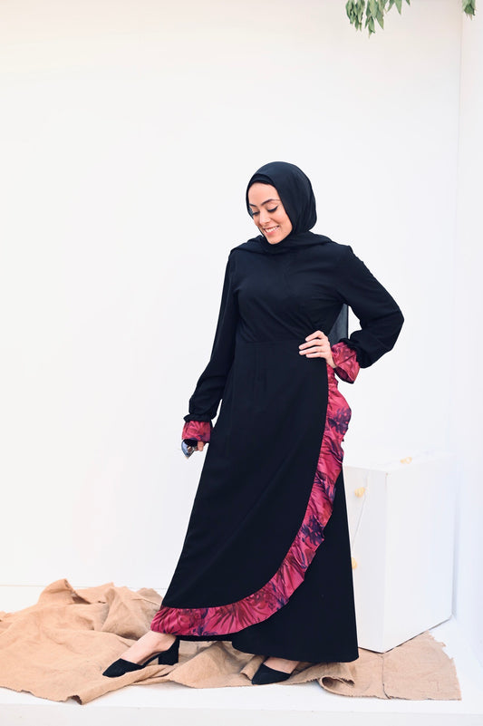 Queen Sophia Abaya - Pink