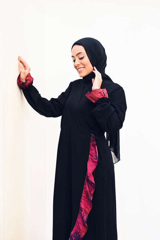 Queen Sophia Abaya - Pink